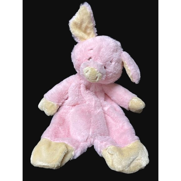 Baby Ganz Flat-A-Pat Pig Blanket 18" lovey security plush soft baby - Picture 1 of 5